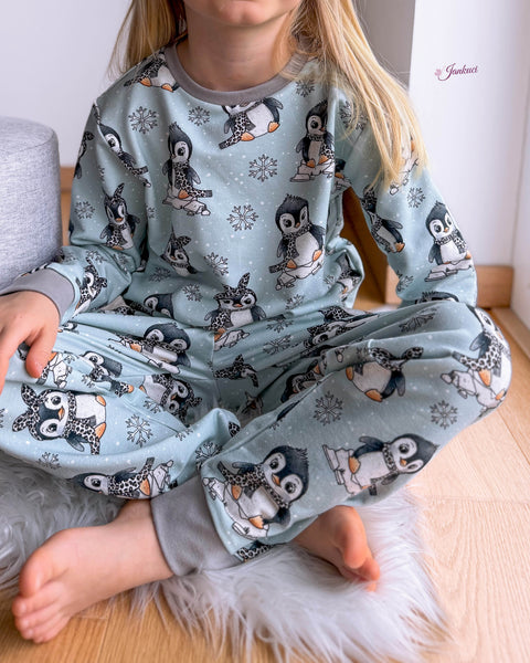 French Terry Pippa Pinguin 3107 (Bio)