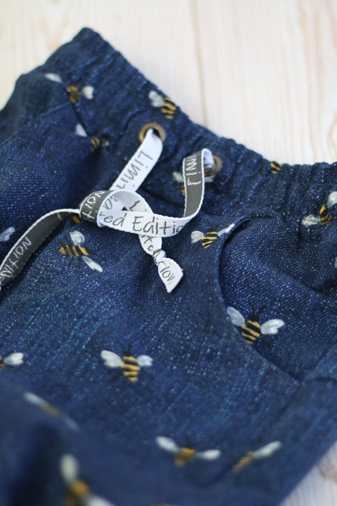 French Terry Denim Bee´s (Bio)