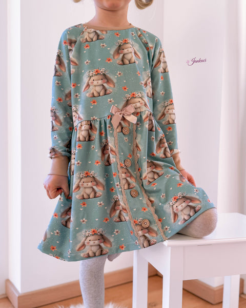 French Terry Flower Fluffy 3344 (Bio) VORBESTELLUNG