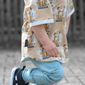 Jerseystoff Denim Helles Altgrün