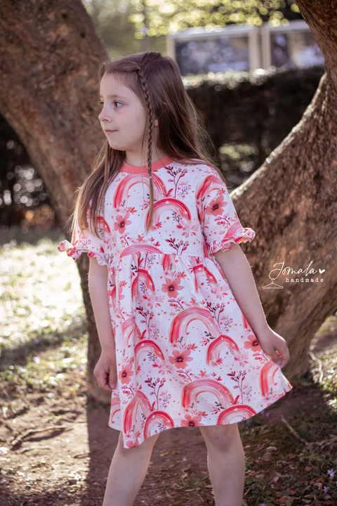 Schnittmuster Rüschenkleid Mariella BUNDLE 74-158