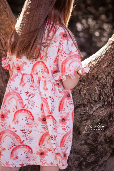 Schnittmuster Rüschenkleid Mariella BUNDLE 74-158