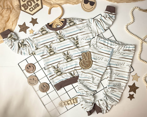 French Terry Not my Business Bunny 3378 (Bio) VORBESTELLUNG