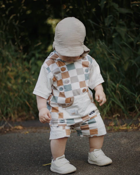 French Terry Checks and Smileys 2853 (Bio)