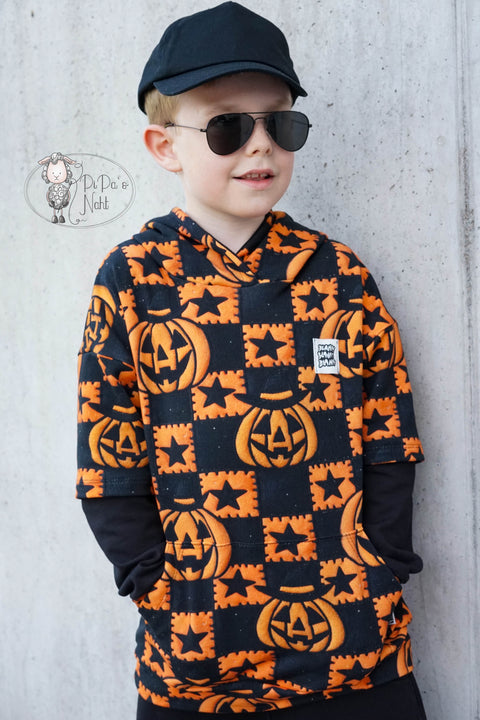 French Terry Checkered Pumpkin (Bio)