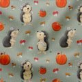 Jerseystoff Ida Igel im Herbst