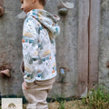 Gewerbelizenz zum Schnittmuster Hoodie Mixta 74-176