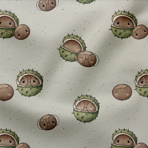 French Terry Kastanienliebe