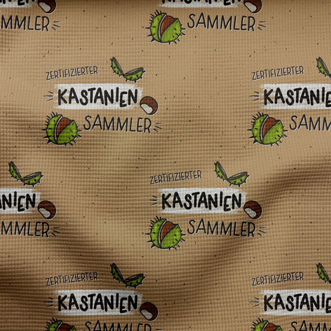 Waffelstrick Light Kastaniensammler 2934 (Bio)