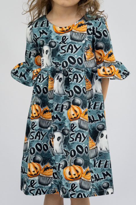 French Terry Keep calm & Say Boo (Bio)