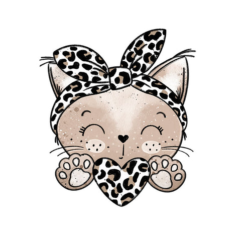 Bügelbild Kitty Love MINI