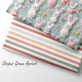 French Terry Knitted Bunnys (Bio)