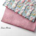 French Terry Knitted Bunnys (Bio)
