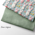 French Terry Knitted Bunnys (Bio)