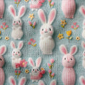 French Terry Knitted Bunnys (Bio)