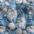 French Terry Knitted Gnomes 3121 (Bio)