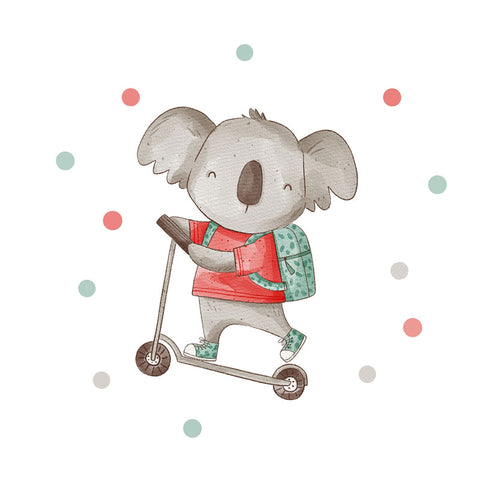 Bügelbild Koala Cruiser Medium