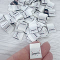 Weblabels Konfetti Bunt 4er Set