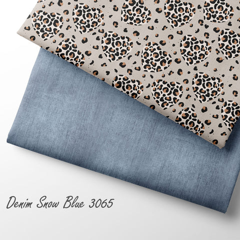 French Terry Denim Snow Blue 3065 (Bio) VORBESTELLUNG