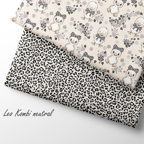 French Terry Leo Küken Creme 3367 (Bio) VORBESTELLUNG