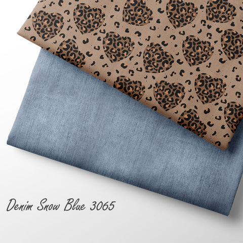 French Terry Denim Snow Blue 3065 (Bio) VORBESTELLUNG