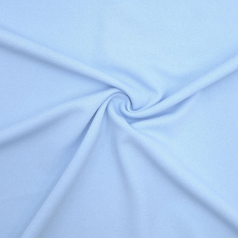 Scuba Crepe Light Blue 002