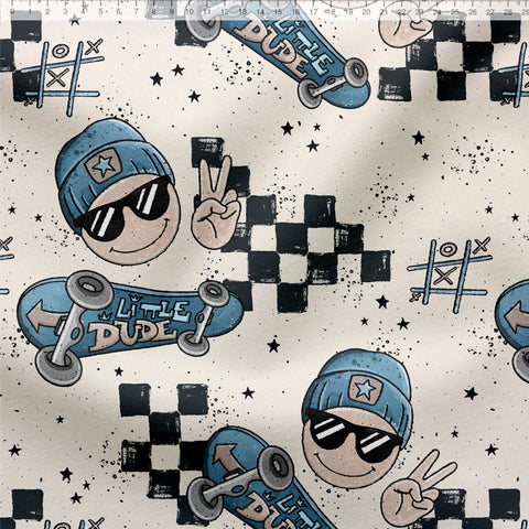 Jerseystoff Little Dude Neutral PANEL (Bio)