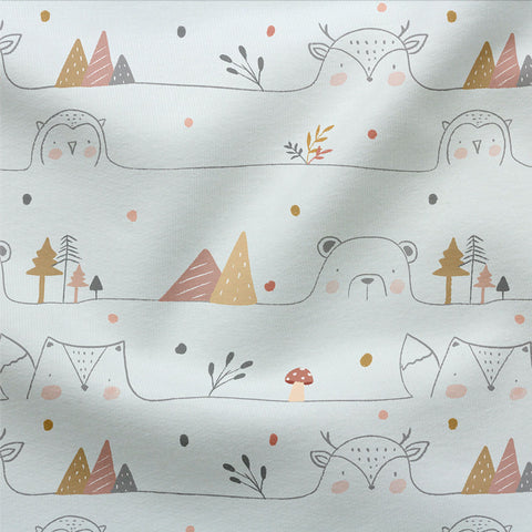 Jerseystoff Little Woodland 3556 (Bio)