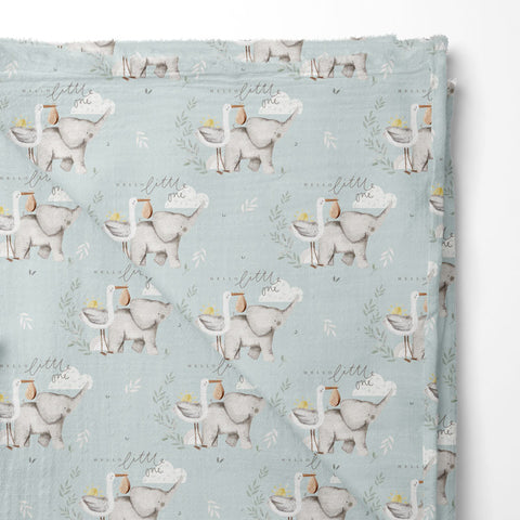 Musselin Double Gauze Little one Mint (Bio)