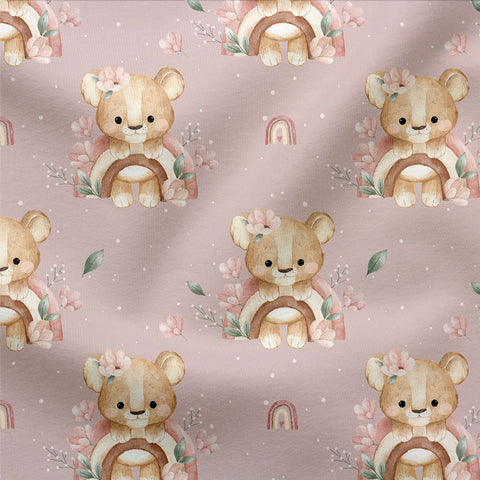 Jerseystoff Lovely Elli Rosa