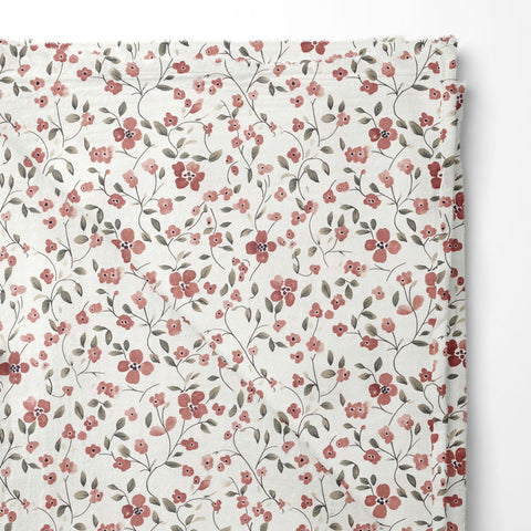 Musselin Double Gauze Lovely Flowers 2705 (Bio)