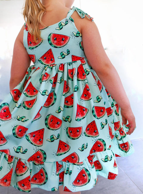 Jerseystoff Melon Mania Grün 3609 (Bio)