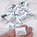 Weblabels Merry Christmas 4er Set
