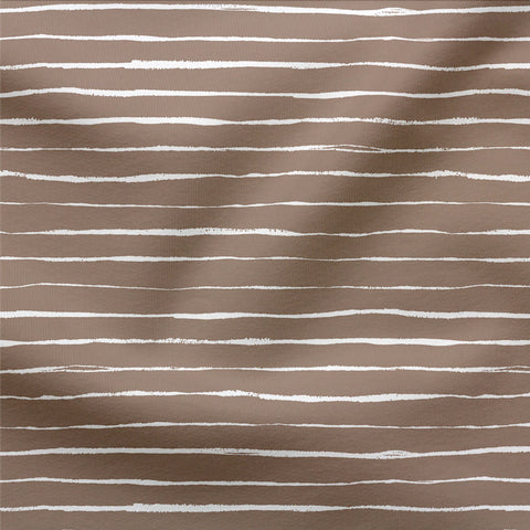 Jerseystoff Messy Lines Brown 3491 (Bio)