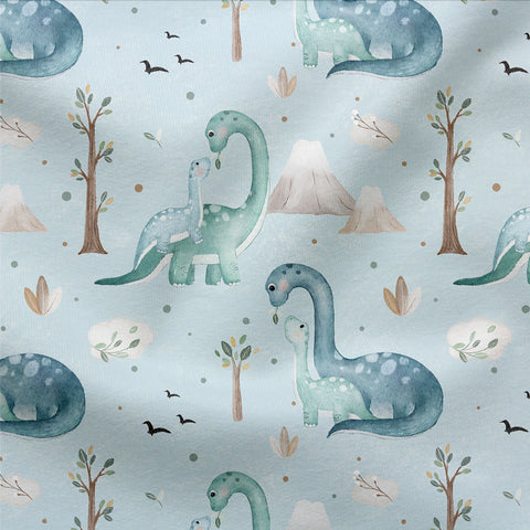 French Terry Mommy and Baby Dino (Bio)