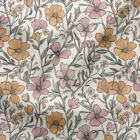 Jerseystoff Natural Flower 2704 (Bio)