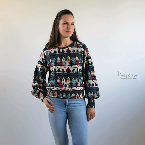 French Terry Nordic Sweater 3106 (Bio) VORBESTELLUNG