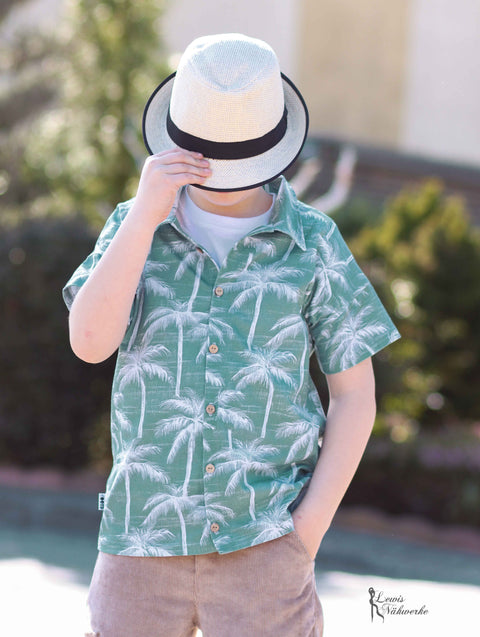 Jerseystoff Ocean Palms 3612 (Bio)