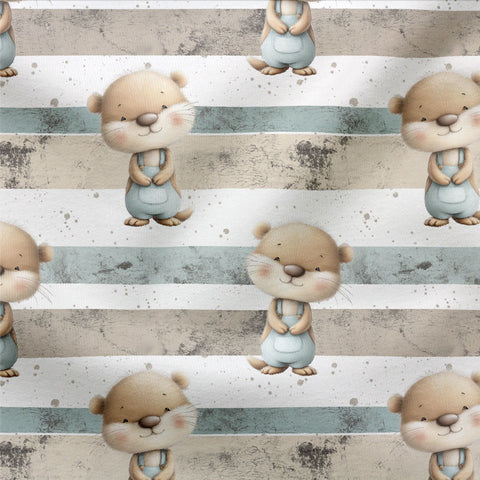 Jersey Stoff Oh my Otter 3231 (Bio)