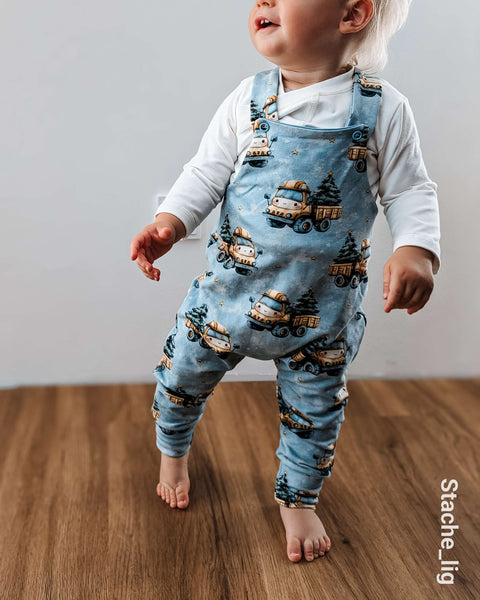 French Terry Kleiner Weihnachtslaster 3019 (Bio) VORBESTELLUNG