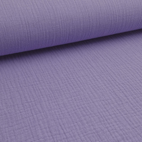 Musselin Double Gauze Pastelllila 343