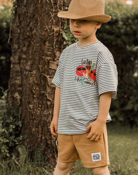 Schnittmuster Bundle Sommershirt und Sommershort Colora