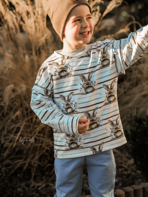 French Terry Not my Business Streifen 3379 (Bio) VORBESTELLUNG