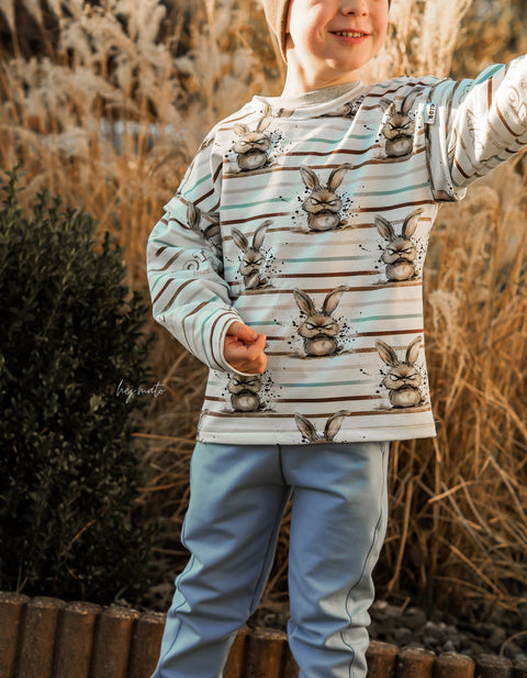 French Terry Not my Business Bunny 3378 (Bio) VORBESTELLUNG