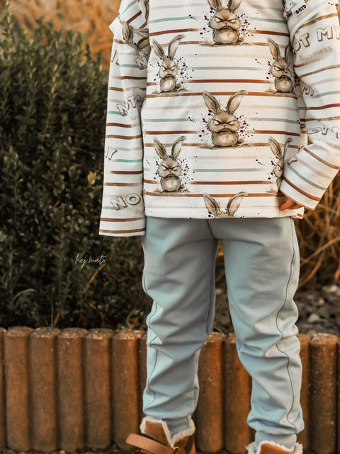 French Terry Not my Business Bunny 3378 (Bio) VORBESTELLUNG