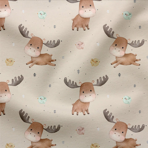 Waffelstrick Light Playful Moose (Bio) VORBESTELLUNG