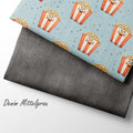 French Terry Denim Mittelgrau