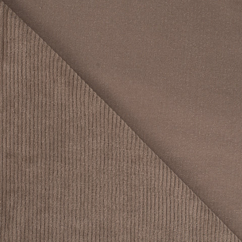 Cordjersey JUNO Dunkles Taupe 540