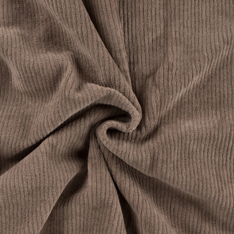 Cordjersey JUNO Dunkles Taupe 540