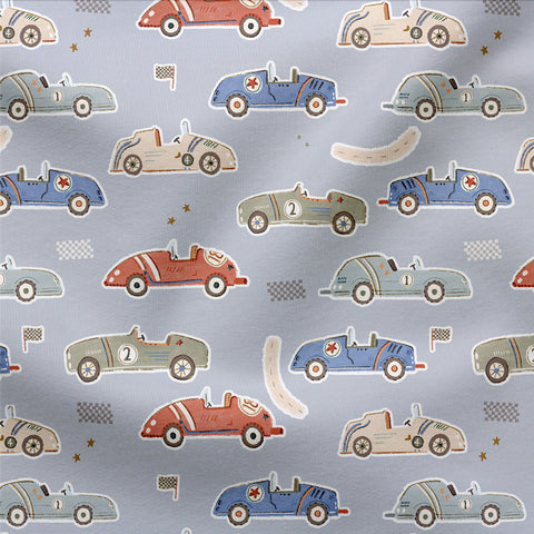 French Terry Race Cars 3245 (Bio)